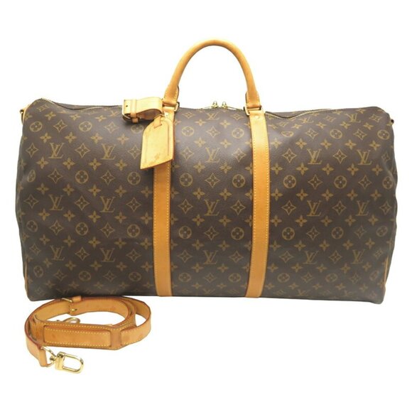 LOUIS VUITTON Brown Monogram Boston Bag - Picture 1 of 10